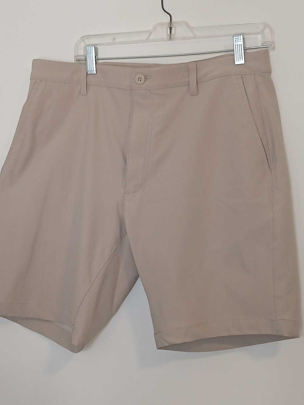 FootJoy Men's Light Tan Athletic Golf Shorts 34